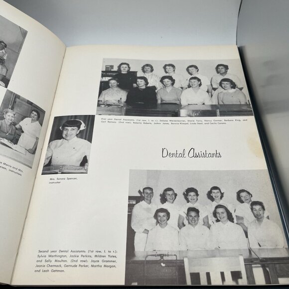 1957 Torch Fullerton Junior College Yearbook California CA Signed Vintage - Picture 13 of 16